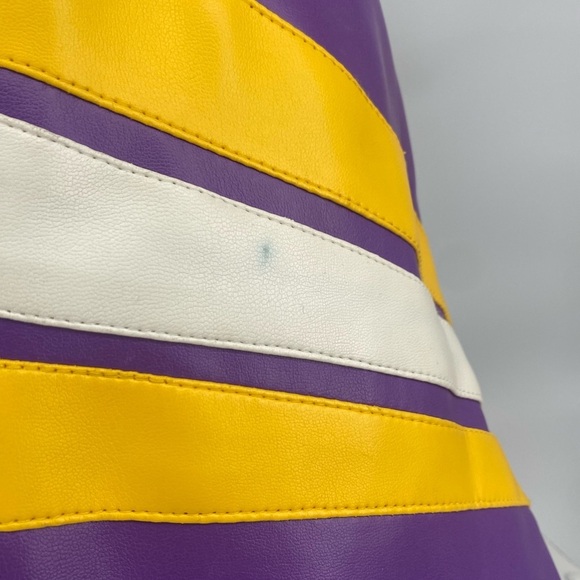 NBA Lakers Purple and Black Bomber Jacket - Picture 8 of 11